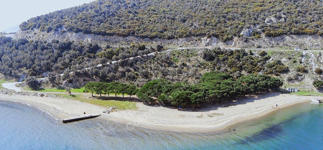 kapaklı çamlık plaj